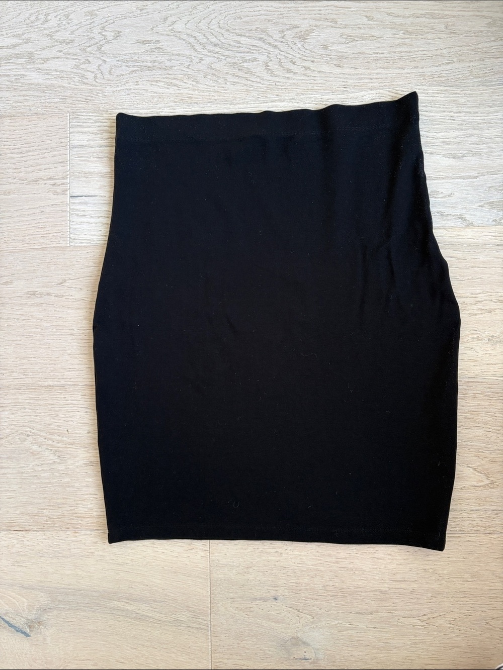 Seraphine Black Stretch Two Way Maternity Skirt